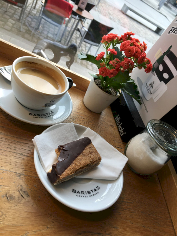 Kaffee in Koblenz nach dem Sport