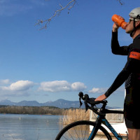 Von Girona aus ein sanfter Anstieg von 10,1 km bis zum Gipfel
