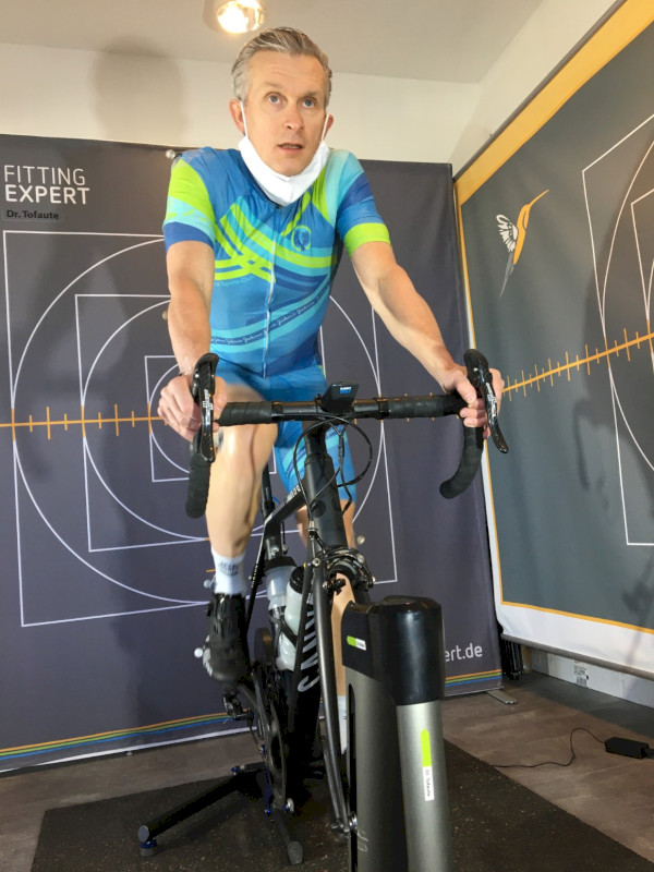 Beim Bikefitter in Koblenz