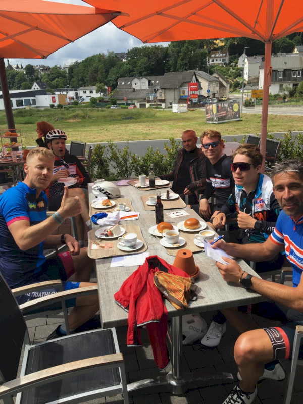 Café-Stopp in Montabaur