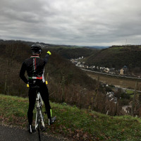 Blick auf die Mosel vom Dieblicher Berg