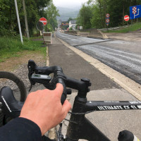 Anstieg in Stevelot in Belgien