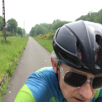 Auf dem Vennradweg in Richtung Aachen