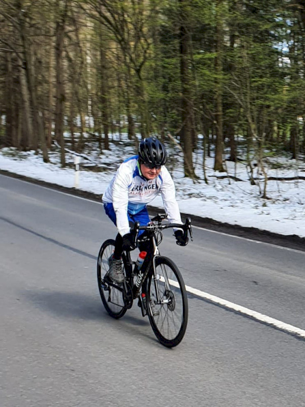 Radtour im Winter